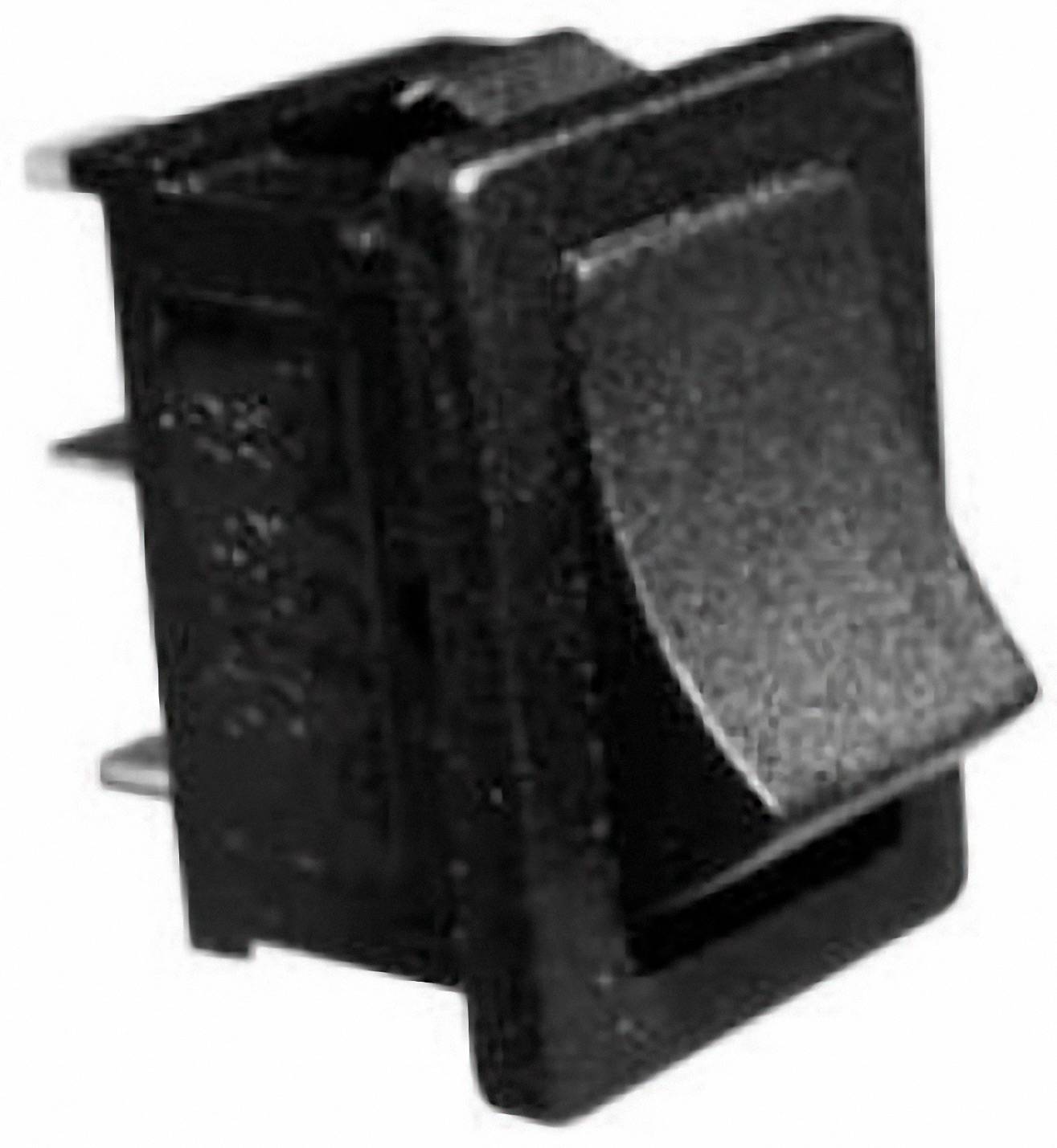3000201 Toggle switch Mini-Wippenschalter MRS-102-C 1xUm 1 pc(s)-1