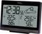 Digital weather station shows time as 12:38, indoor and outdoor temperature at 22.5°C and 29.6°C, with humidity at 68% and 58%.