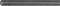 A dark grey, cylindrical metal rod with a smooth surface and uniform texture.