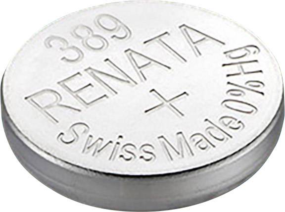 Image of Renata Button cell SR54, SR1131 1.55 V 1 pc(s) 80 mAh Silver oxide SR54 Compatible courant fort