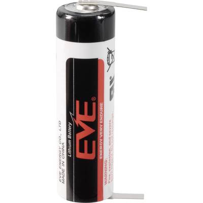 EVE ER14505V Non-standard battery AA U solder tab Lithium 3.6 V 2600 mAh 1 pc(s)