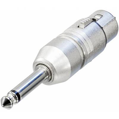 Neutrik NA2FP XLR adapter XLR socket - Jack plug 6.35 mm Mono  1 pc(s) 