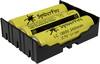 MPD BK-18650-PC6 Battery tray 3x 18650 Through-hole (L x W x H) 77.7 x 59.69 x 21.54 mm