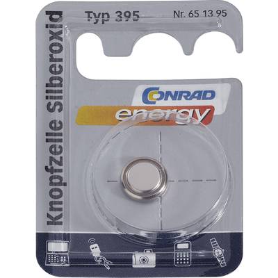 Conrad energy Button cell SR57, SR926 1.55 V 1 pc(s) 55 mAh Silver oxide SR57