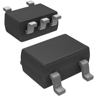 Two black SMD components with three pins, used in electronic circuits.