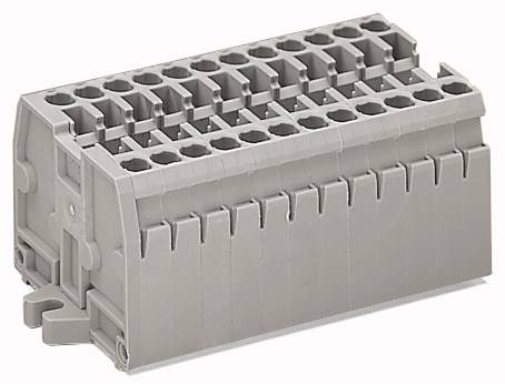 WAGO 869-206 Continuity Spring-loaded terminal Grey 50 pc(s) | Conrad.com