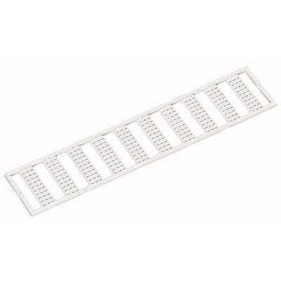 A white ventilation grille insert with multiple parallel, rectangular openings, suitable for ventilation systems.
