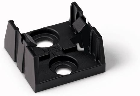 WAGO Mounting plate Black 100 pc(s)