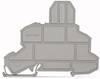 WAGO 2002-1091 Grey 100 pc(s)