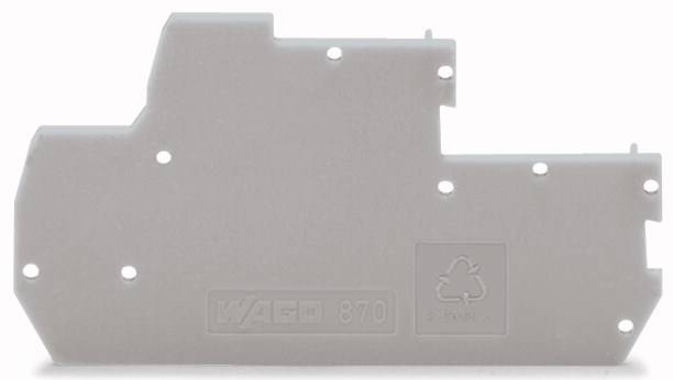 WAGO 870-118 Grey 100 pc(s)