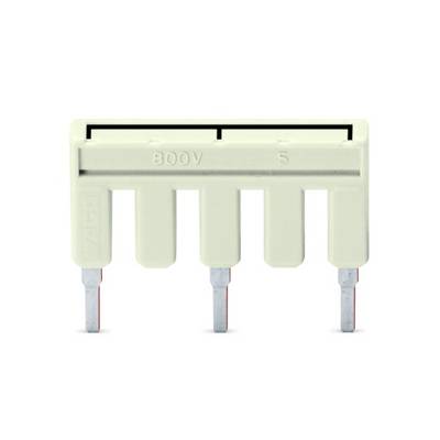 Ceramic fuse insert with four terminals, marked '800V 5'. Used for electrical protection in high-voltage applications.