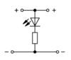 WAGO 870-543/281-413 Dual port LED terminal 5 mm Pull spring Configuration: L Grey 50 pc(s)