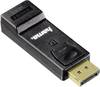 Hama 00054586 DisplayPort / HDMI Adapter [1x DisplayPort plug - 1x HDMI socket] Black