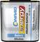 Conrad Energy alkaline battery with 4.5 volts. Product label on the front with blue and yellow design elements.