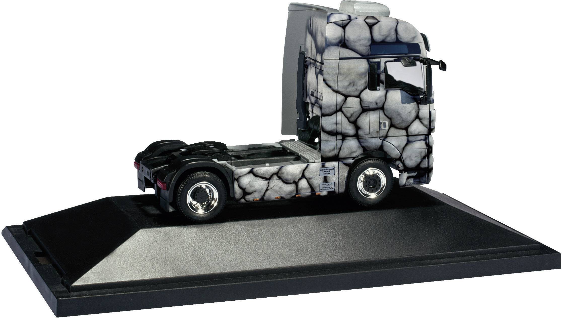 Herpa 110501 H0 HGV MAN TGX XXL tractor unit "Melmer Water and Stones"