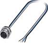 Phoenix Contact 1419632 Sensor/actuator built-in connector M12 Socket, built-in 0.50 m No. of pins (RJ): 4 1 pc(s)