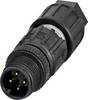 Phoenix Contact 1641714 Sensor/actuator connector M12 Plug, straight No. of pins (RJ): 4 1 pc(s)