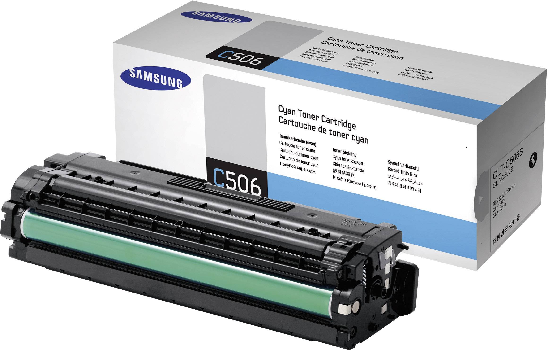 Samsung CLT-C506S SU047A Toner cartridge Cyan 1500 Sides Original Toner cartridge