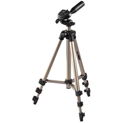 Image of Hama Tripod 1/4 Working height=36.5 - 106.5 cm Champagne incl. bag, 360 degree tilting