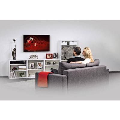 Hama FIX "Ultraslim" XL TV wall mount 94,0 cm (37") - 228,6 cm (90") Rigid Built-in level-5