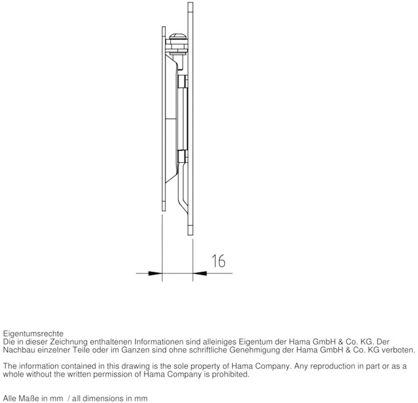 Slim lcd wall bracket (4007249837660)
