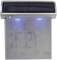 Digital thermometer with solar cell and blue illumination effect. Displays temperature and time. 'Summer/Winter' is written at the top.