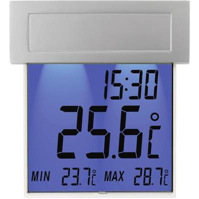 TFA Dostmann Vision Solar Thermometer Silver