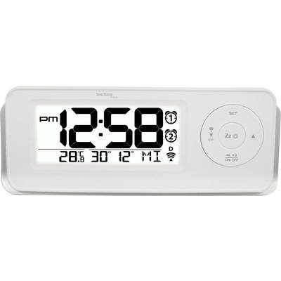   Techno Line  09599 WT 498s  Radio  Alarm clock  White  Alarm times 2    
