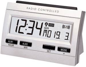 Techno Line  02991  Radio  Alarm clock  Silver  Alarm times 2