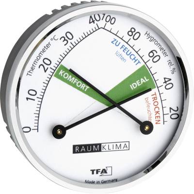 TFA Dostmann 45.2024 Aanlgoue Thermometer/ Hygrometer
