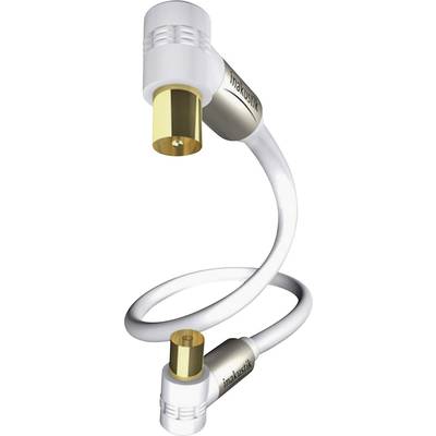 Inakustik Antennas Cable [1x Belling-Lee/IEC plug 75Ω - 1x Belling-Lee/IEC socket 75Ω] 5.00 m 100 dB gold plated connect