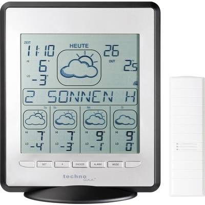 Techno Line  WD 9550 SAT weather station Forecasts for 4 days 