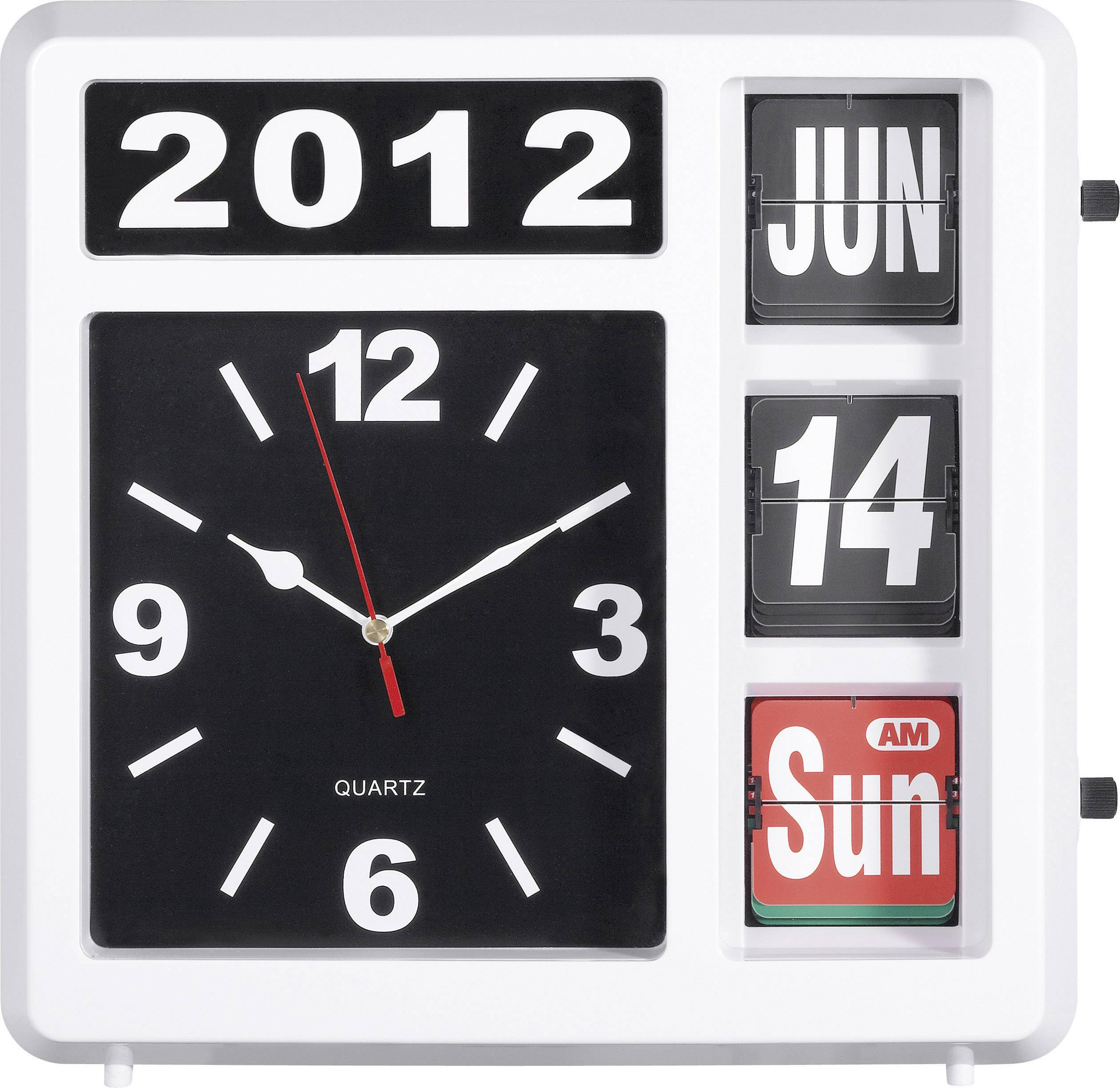 Automatic Retro Flip Clock (W x H x D) 332 x 328 x 100 mm from