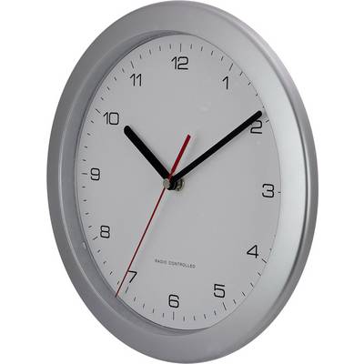 Acquista EUROTIME 56787 Radiocontrollato Orologio da parete 25 cm x 3.8 cm Argento da Acquista EUROTIME 56787 Radiocontrollato Orologio da parete 25 cm x 3.8 cm Argento da