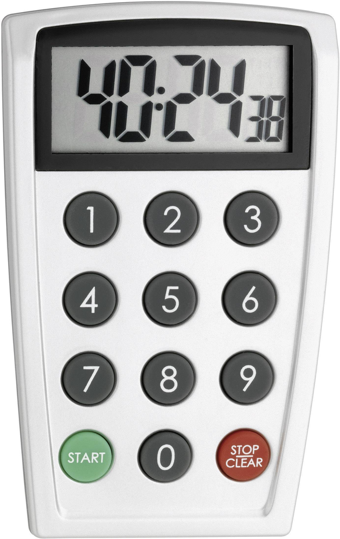 Image of TFA Dostmann 38.2026 Timer Silver Digital