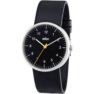 Braun Quartz Wristwatch BN0021BKBKG (Ø x H) 38 mm x 8.5 mm Stainless steel Enclosure material=Stainless steel Material (