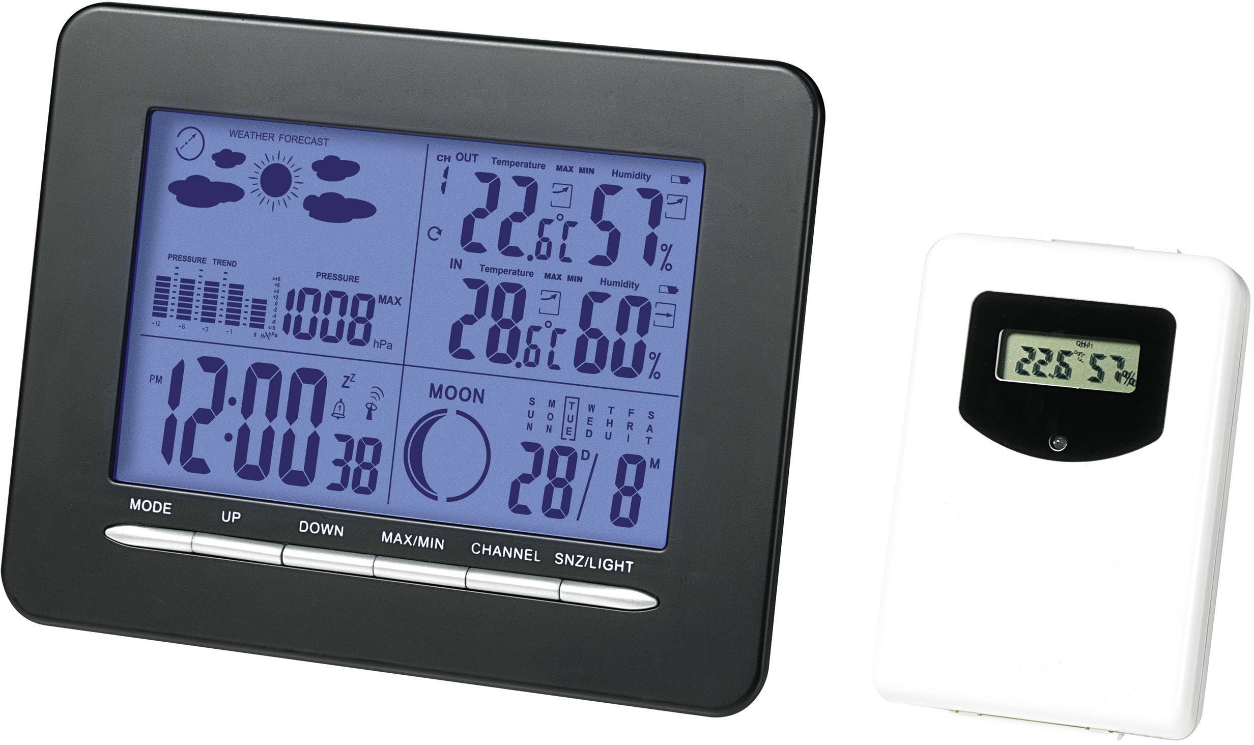 Wireless digital weather station Forecasts for 3 days | Conrad.com