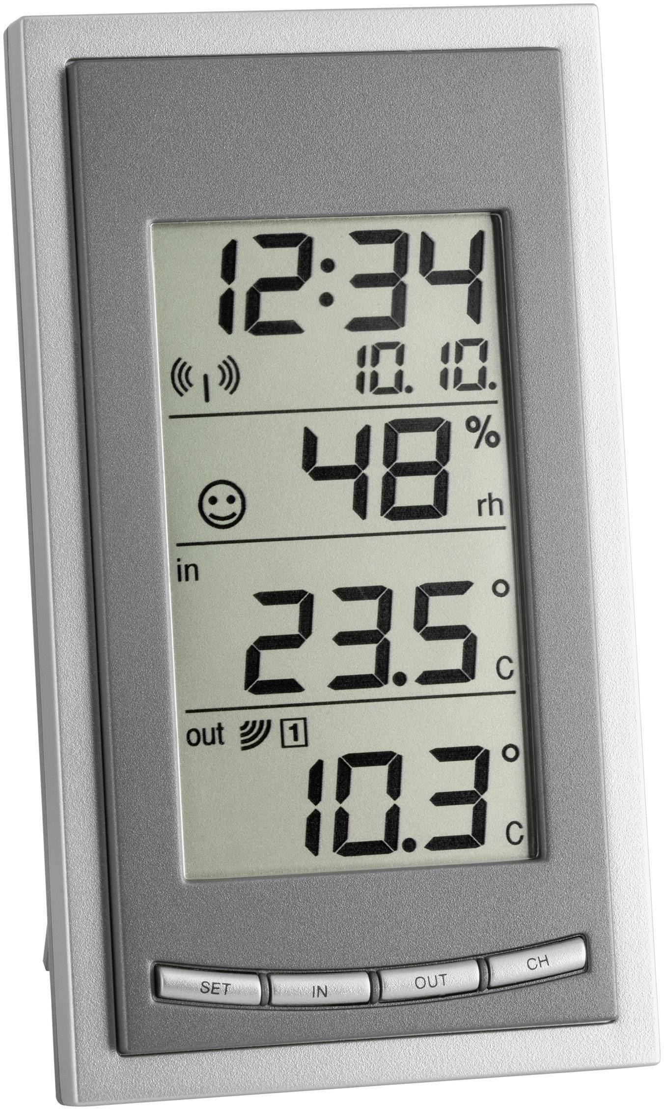 TFA Dostmann Diva Go Wireless thermo-hygrometer Grey 30.3018.10-1