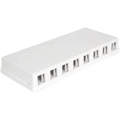   Delock  86209  8 ports  Network patch panel    Unequipped  1 U  