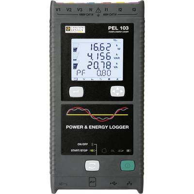 Chauvin Arnoux PEL 103 Mains-analysis device, Mains analyser, P01157153   Calibrated to Manufacturer's standards (no cer