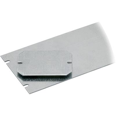 Fibox EKUVT Mounting plate (L x W x H) 518 x 338 x 1.5 mm Steel  1 pc(s) 
