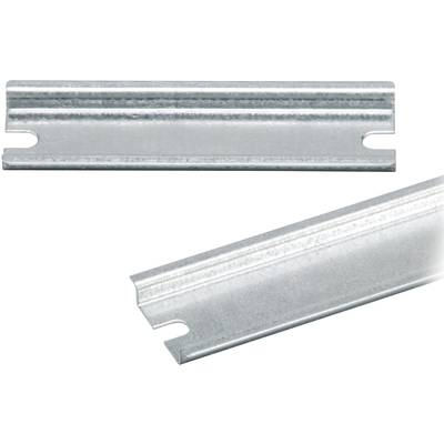 Fibox TRH 15 DIN rail no holes Steel plate 122 mm 1 pc(s) 