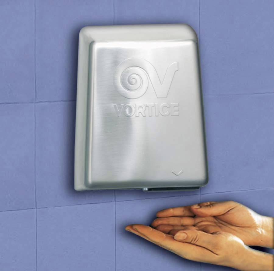 Hand dryer Vortice Optimal Dry Metal 19235 2000 W from Conrad Electronic UK