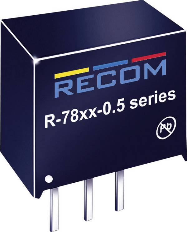 RECOM R-789.0-0.5 DC/DC converter (print) 9 V DC 0.5 A 4.5 W No. of outputs: 1 x Content 1 pc(s)