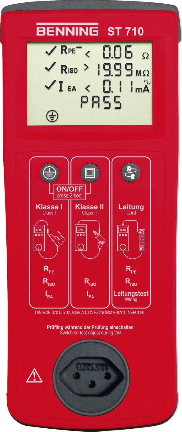 Benning ST 710 Swiss sockets