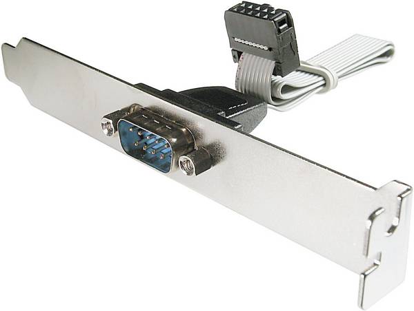 Digitus DIGITUS - Slotblech Adapterkabel, D-Sub9/St - IDC 2x 5pin/Bu 1 port Serial interface Serial (9-pin)