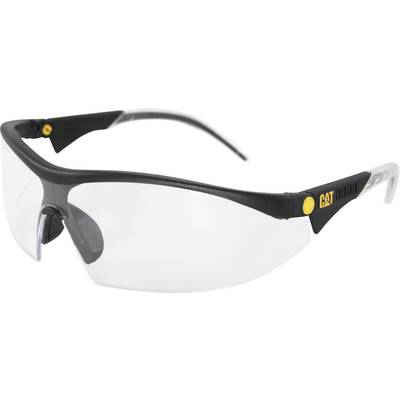 CAT  DIGGER100CATERPILLAR Safety glasses  Black, Transparent EN 166-1 DIN 166-1 