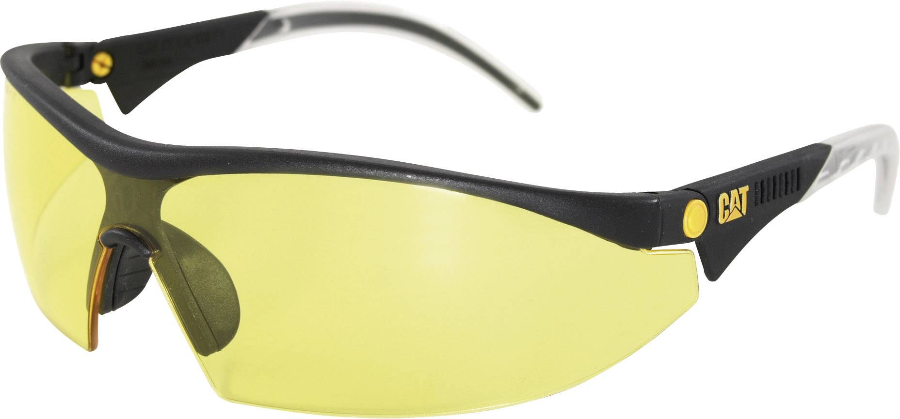 CAT CAT DIGGER112CATERPILLAR Safety glasses Black, Transparent DIN EN