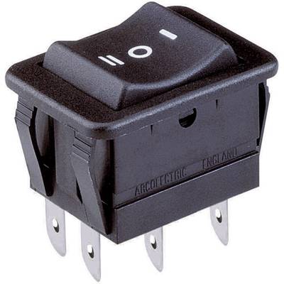 Arcolectric (Bulgin Ltd.) H1570 VB AAA Toggle switch H1570 VB AAA 250 V AC 16 A 2 x On/Off/On  latch/0/latch 1 pc(s) 