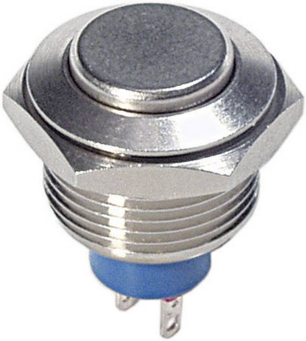 APEM 9633AX1146 9633AX1146 Tamper-proof pushbutton 250 V AC 0.3 A 1 x Off/(On) momentary (Ø) 16 mm 1 pc(s)